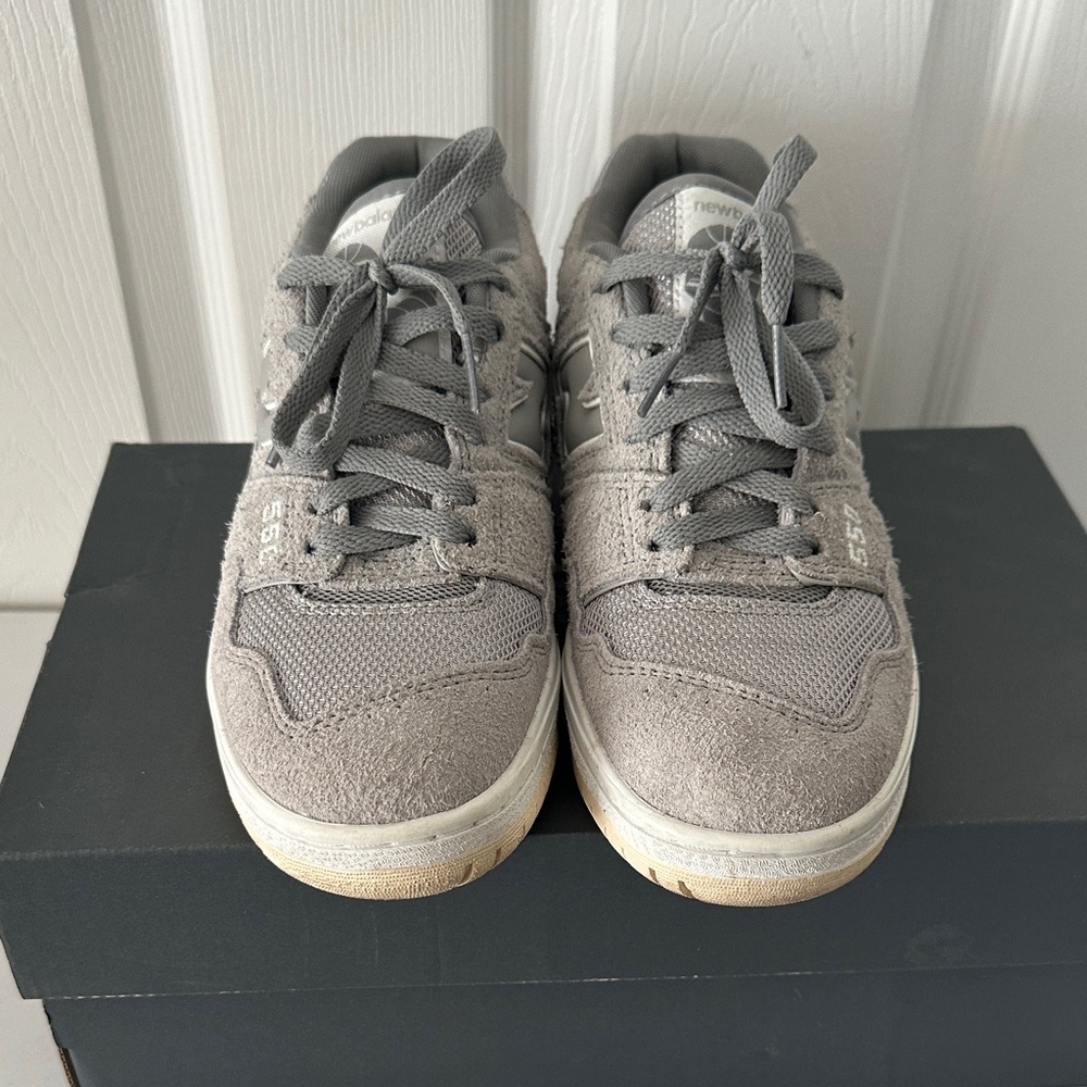 New Balance 550 Suede Slate Grey - Size 8